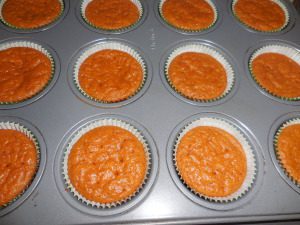 Pumpkin pie cupcakes